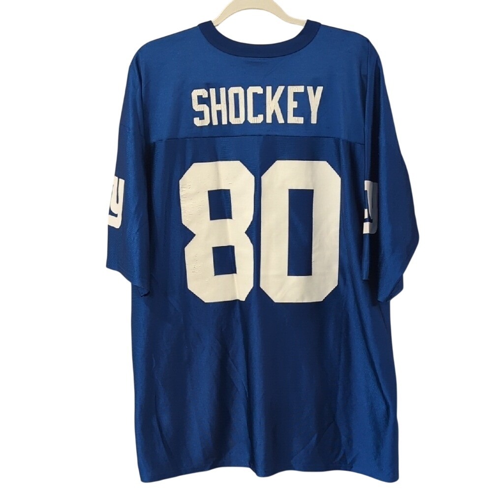 NY Giants Jeremy Shockey Jersey‎ #80 size 2XL